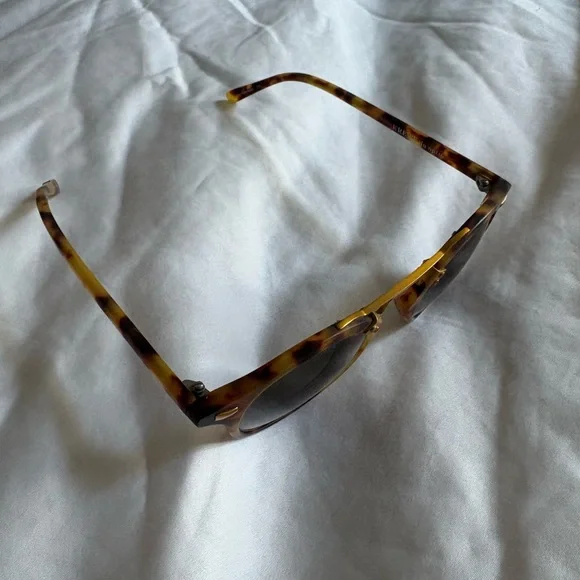 Krewe St Louis Tortoise shell Sunglasses - Picture 2 of 4